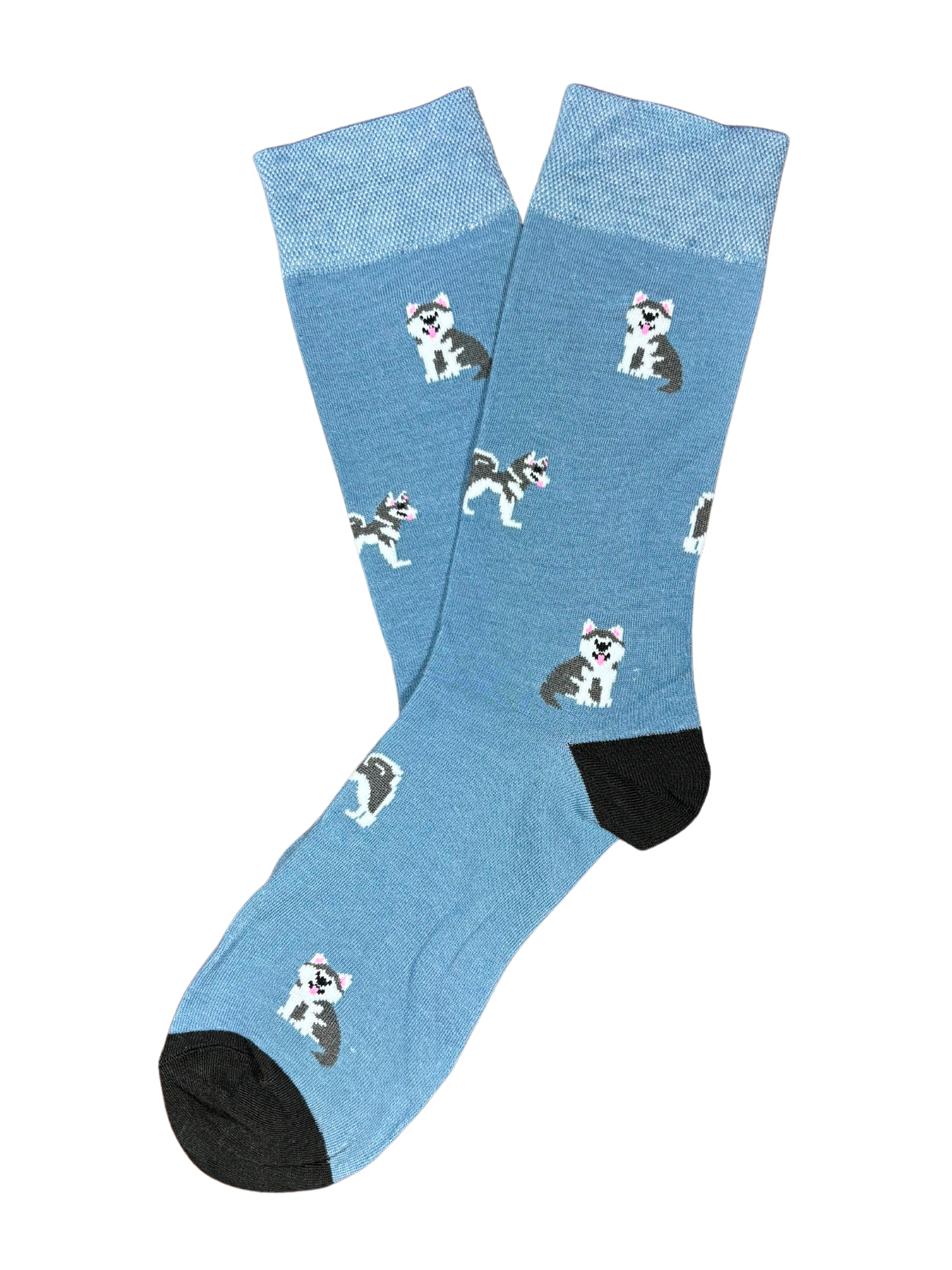 Calcetín Huskie Celeste