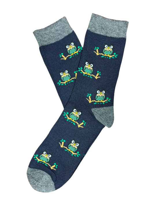 Calcetín Buhos Marino