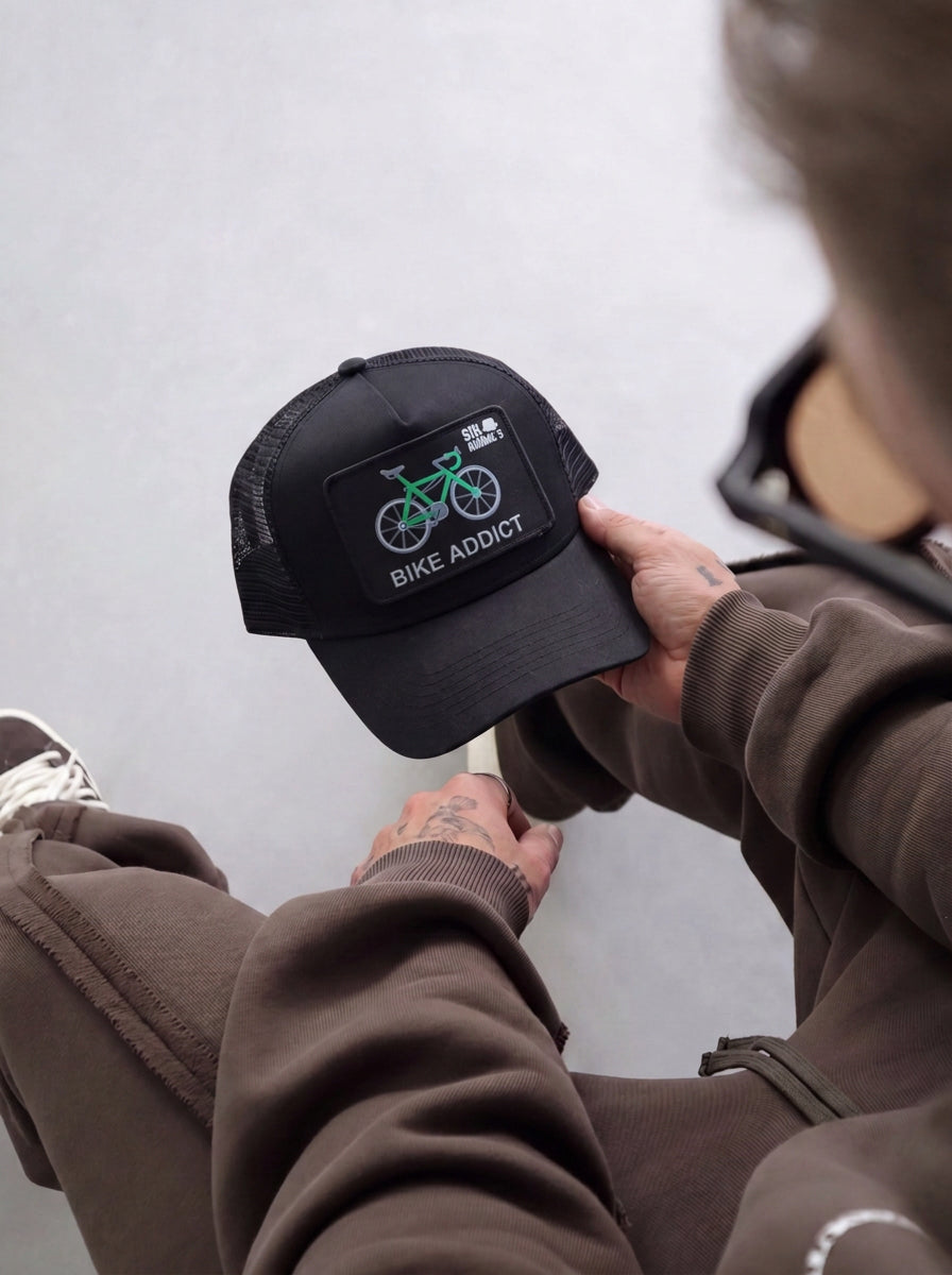 Gorra Bike Addict Negra
