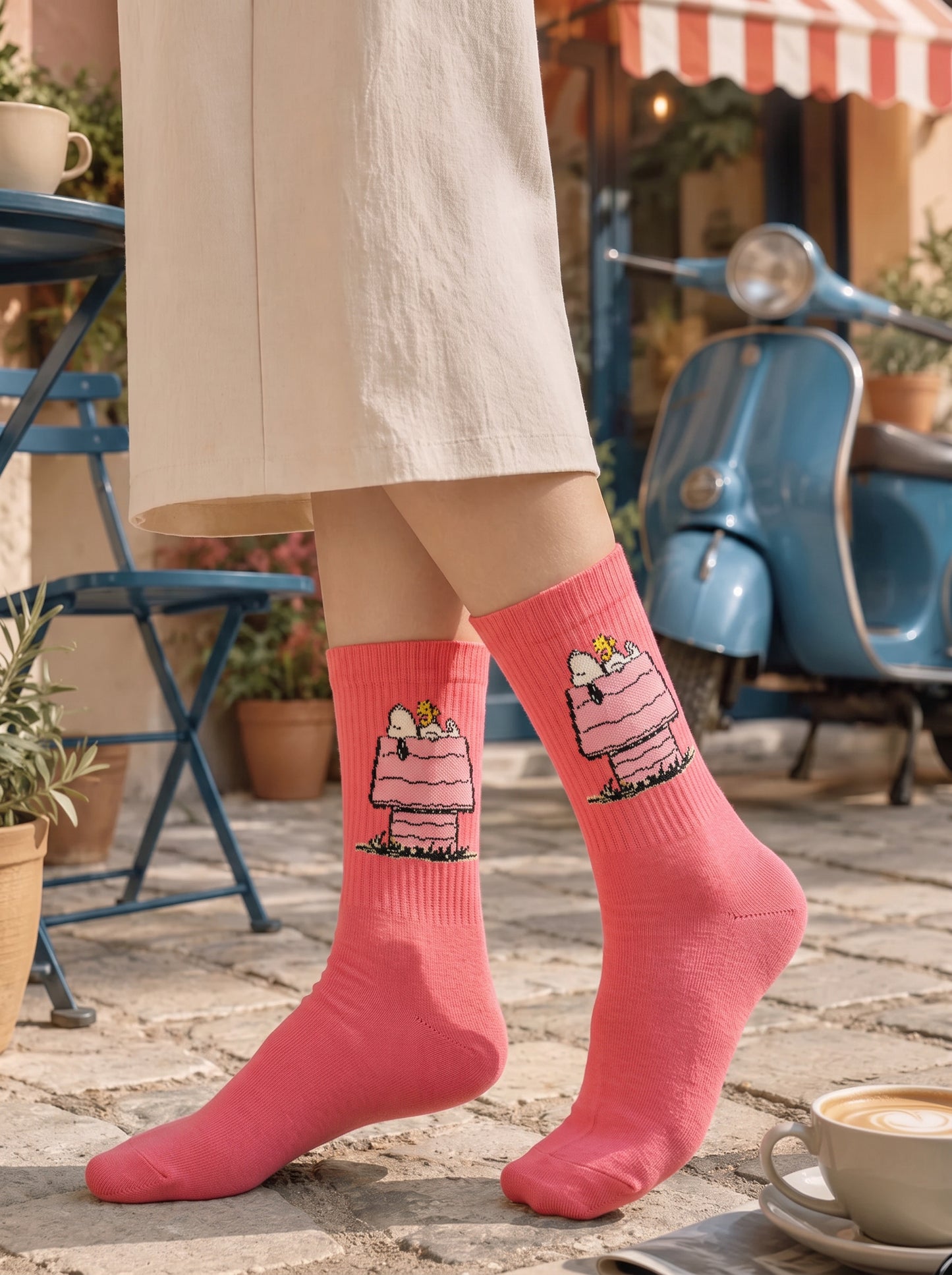 Calcetín Snoopy