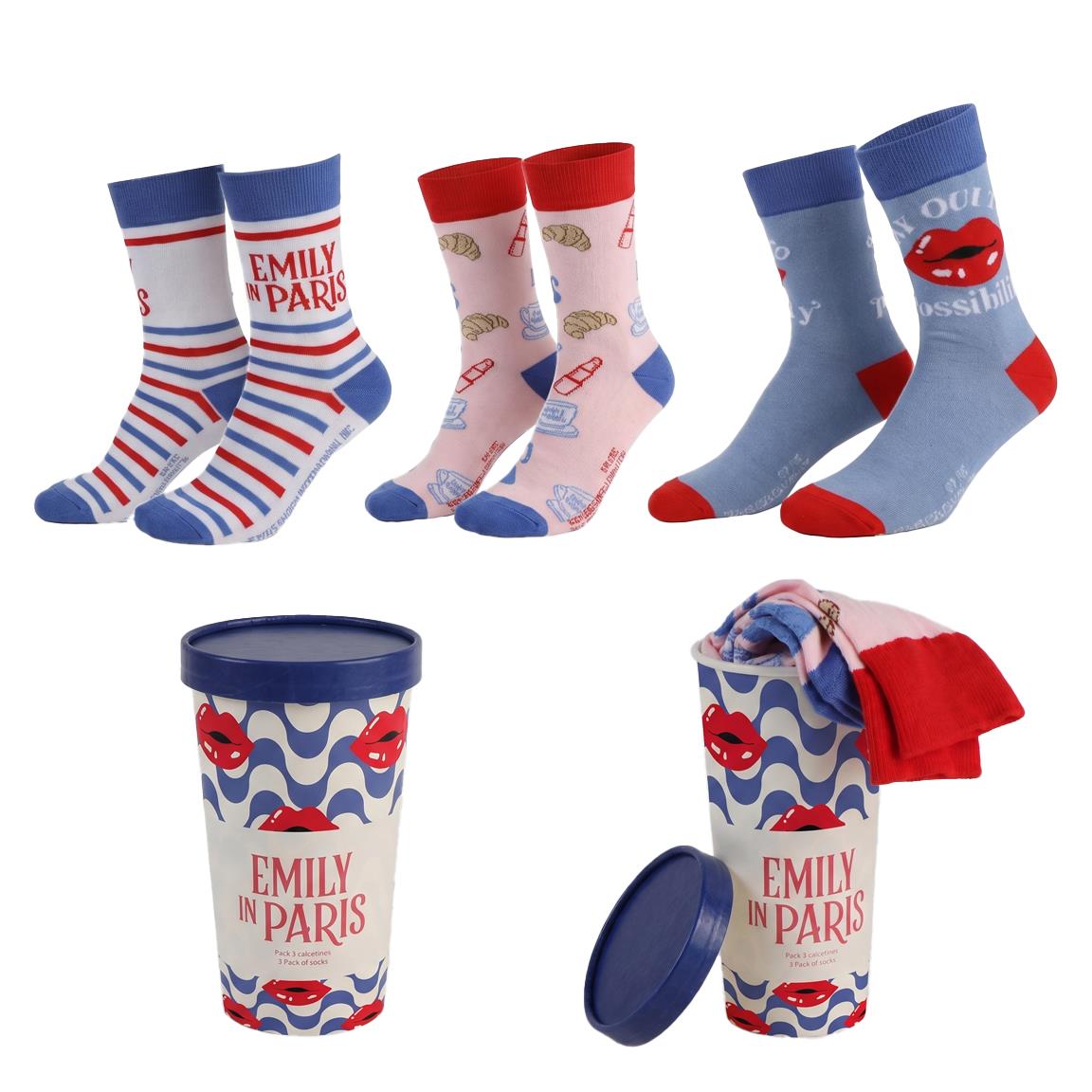 Pack 3 Calcetines Emily in Paris