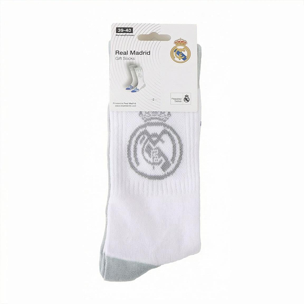 Calcetín Real Madrid Bco