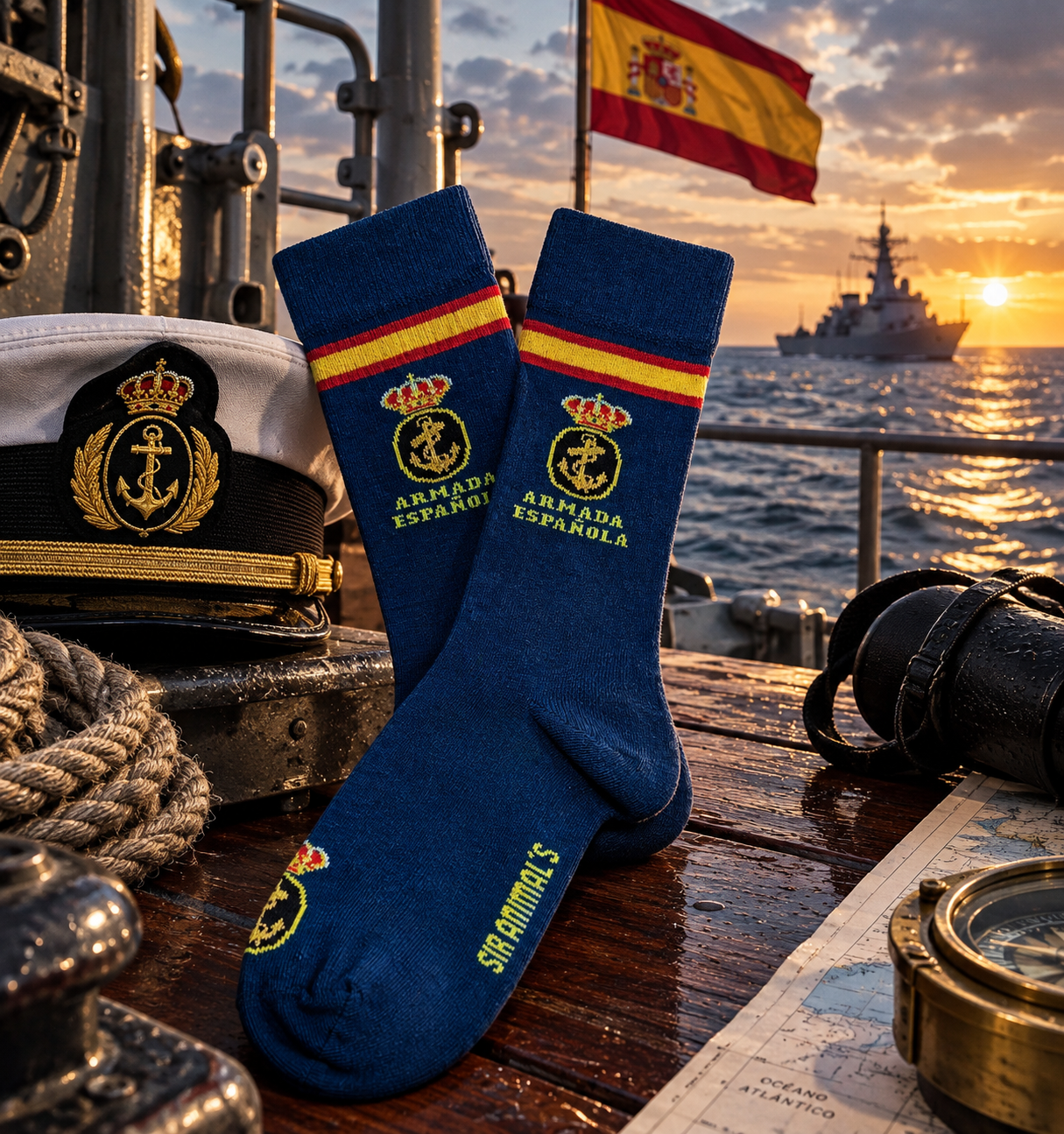 Calcetín Armada Española