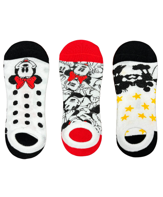 Pack 3 Calcetines Invisibles Minnie