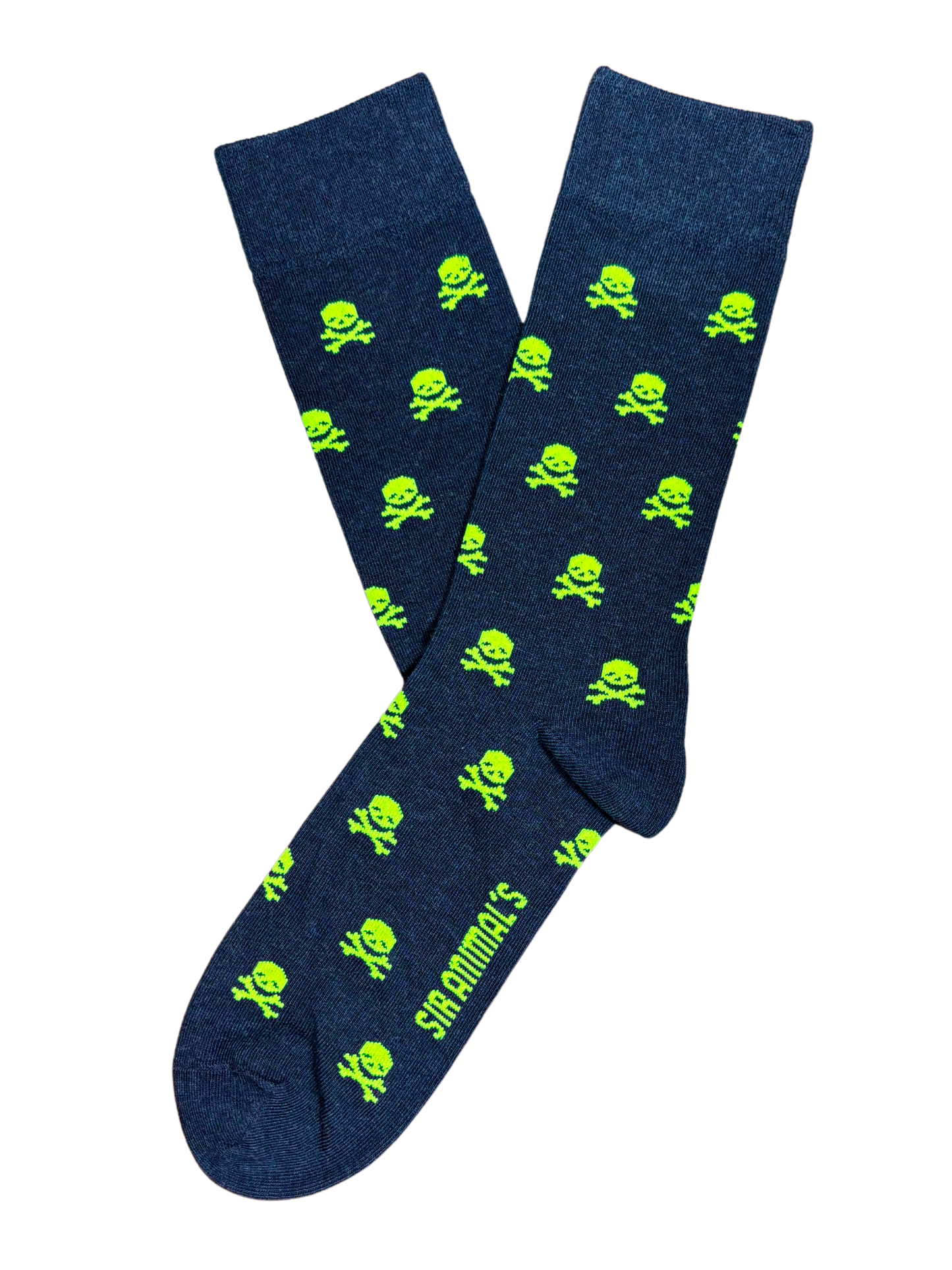 Calcetín Calaveras Fluor