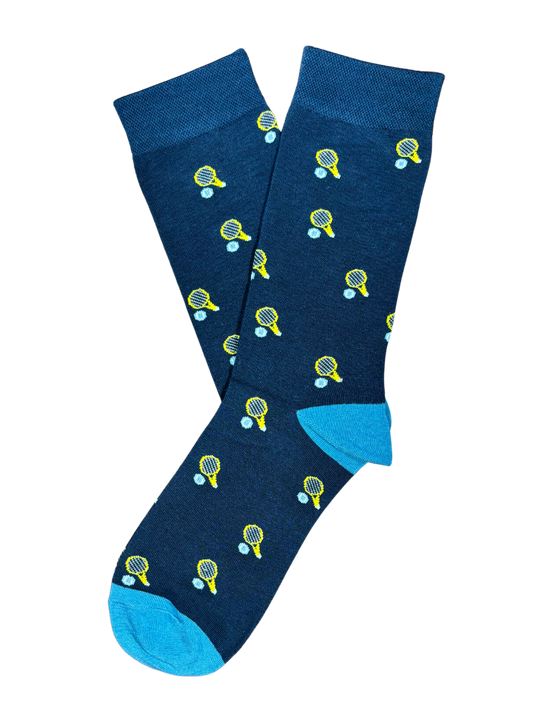 Calcetín Raquetas Tenis Marino