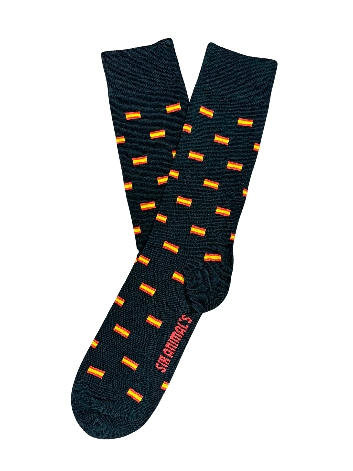 Calcetín Bandera España Negro