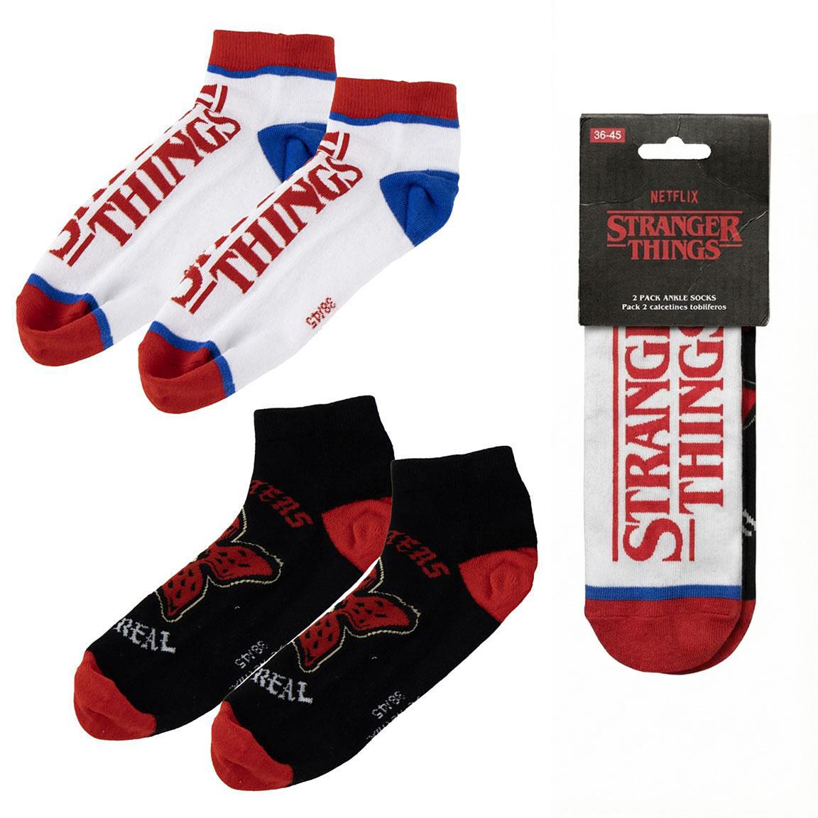 Pack 2 Calcetines Cortos Stranger Things