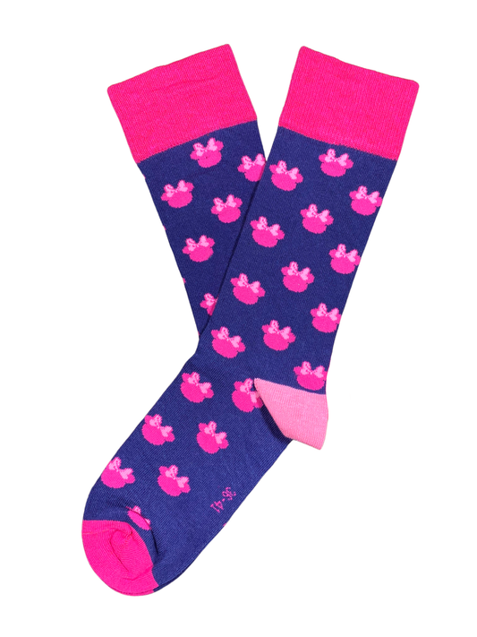 Calcetín Minnie Fucsia