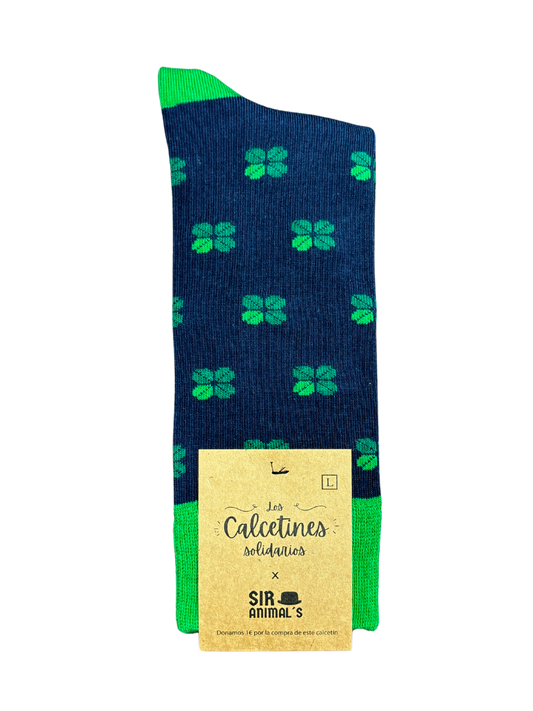 Calcetín SOLIDARIO Fundación Trébol