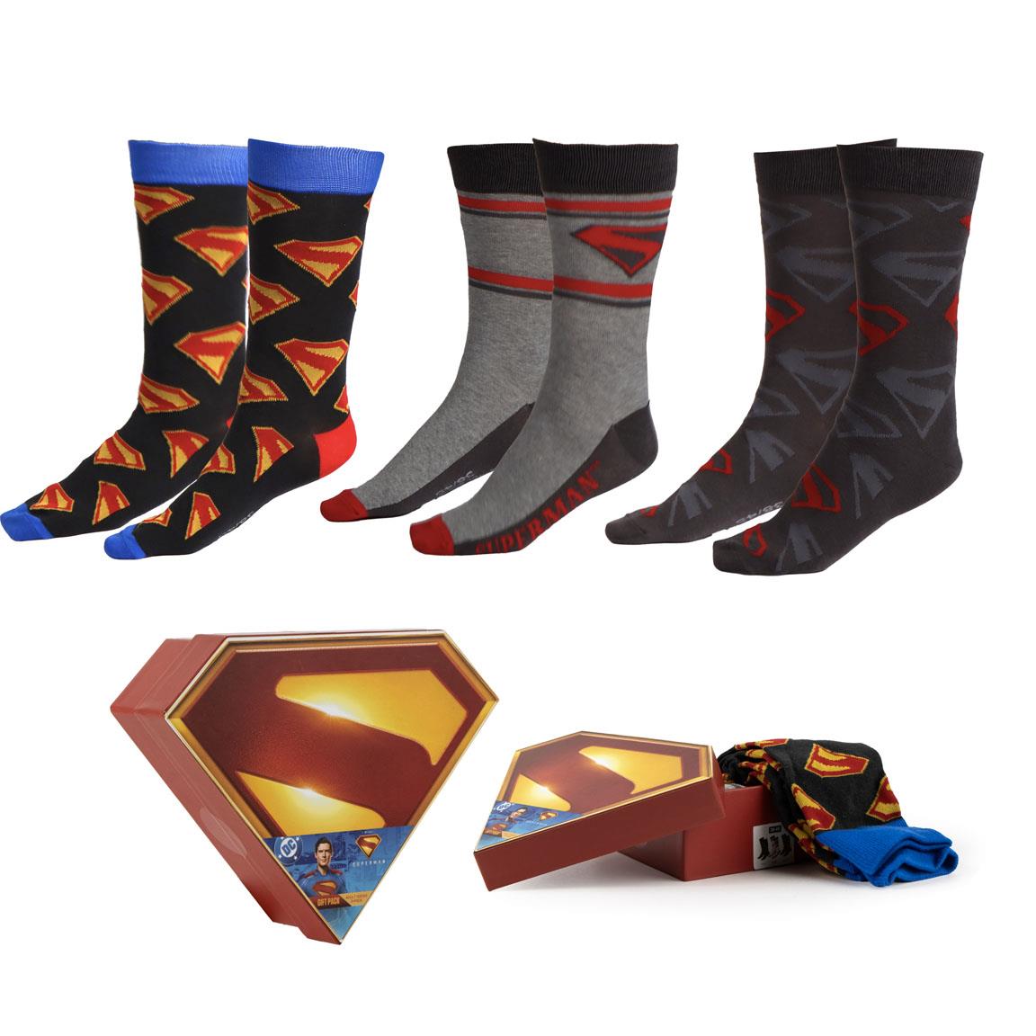 Pack de 3 Calcetines Superman