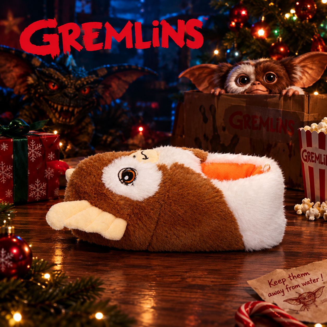 Zapatillas Slippers de Andar por Casa Gremlins
