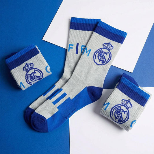 Calcetín Real Madrid Gris
