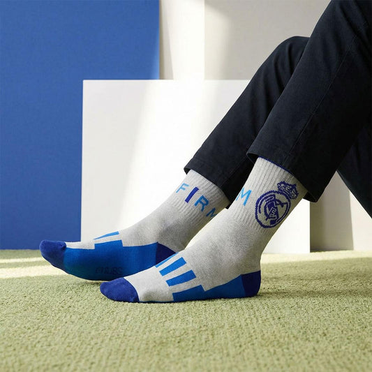 Calcetín Real Madrid Gris