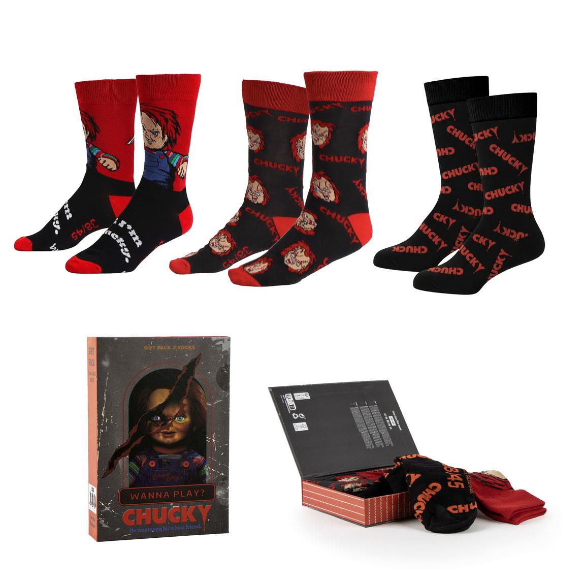 Pack 3 Calcetines Chucky