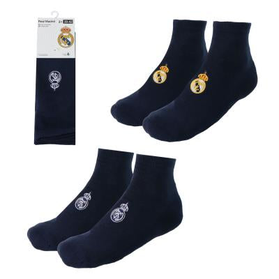 Pack 2 Calcetines Cortos Real Madrid