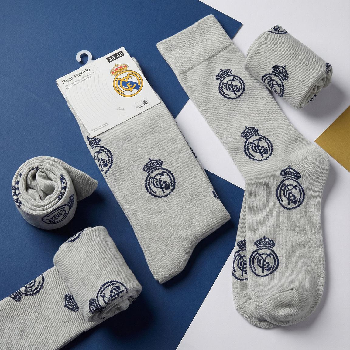 Calcetín Real Madrid Mini Escudo Niño