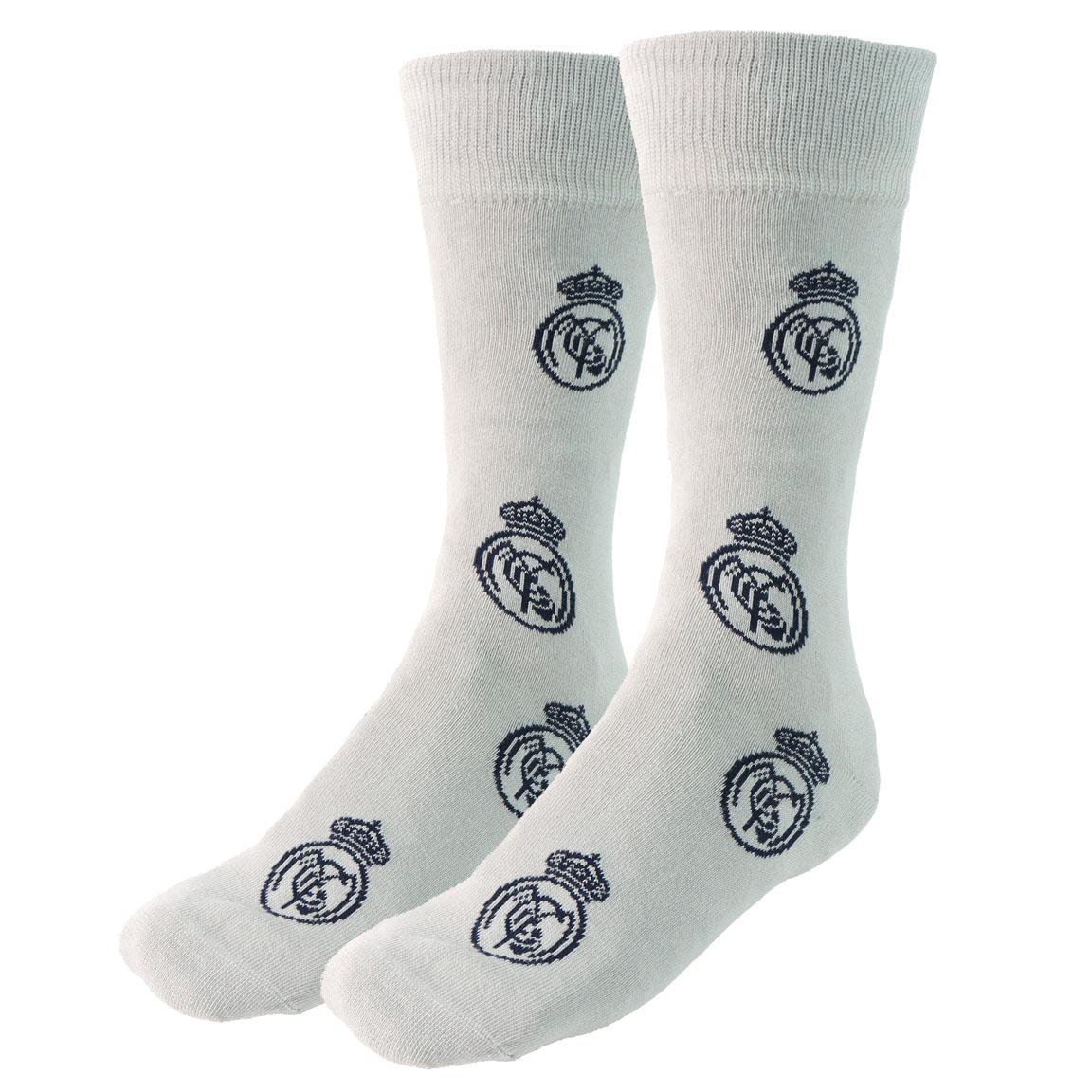 Calcetín Real Madrid Mini Escudo Adulto