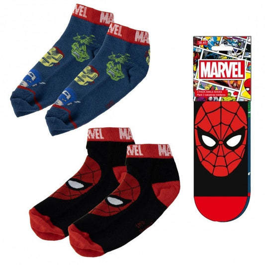 Pack 2 Calcetines Tobilleros Marvel