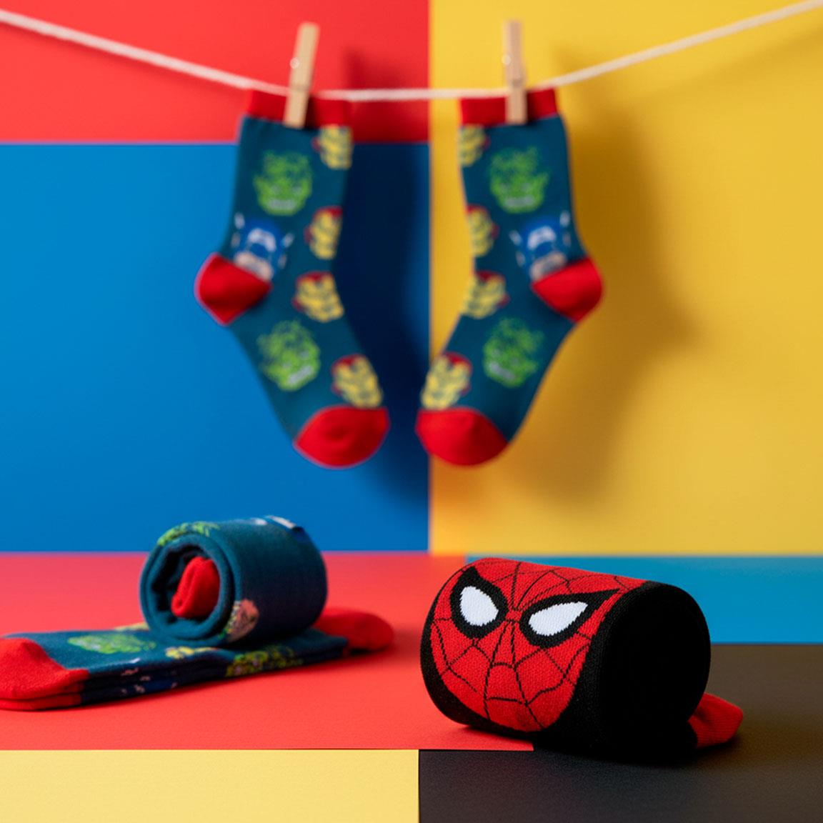 Pack 2 Calcetines Tobilleros Marvel
