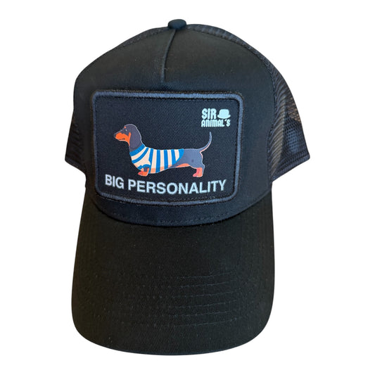 Gorra Teckel Big Negra