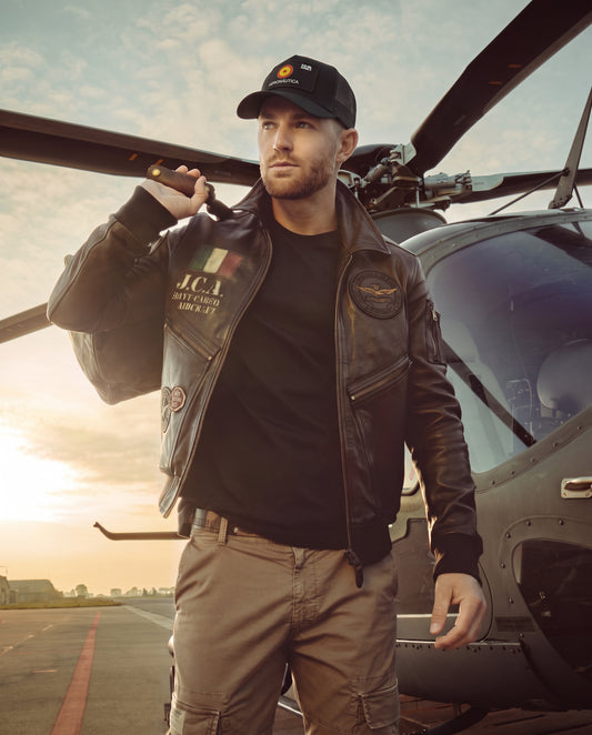 Gorra Aeronáutica Negra