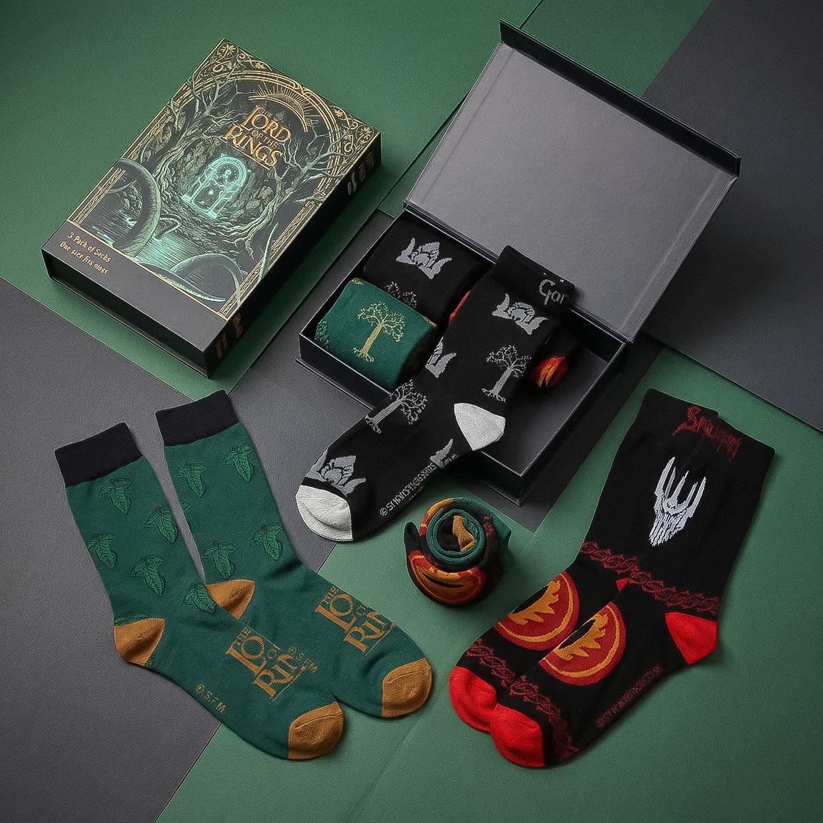 Pack 3 Calcetines Lord of the Rings