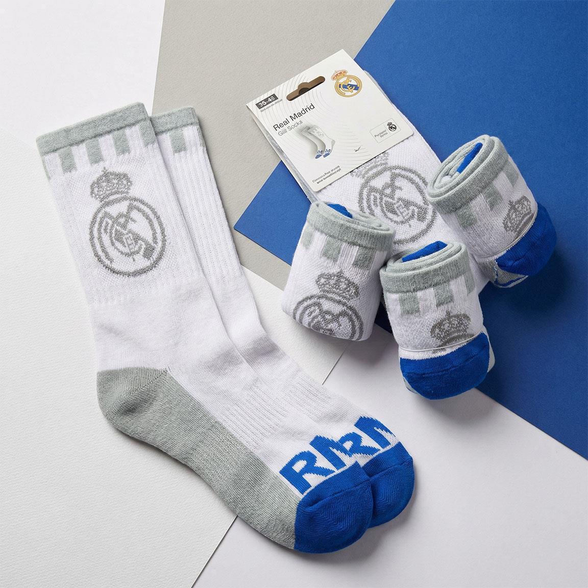 Calcetín Real Madrid Bco
