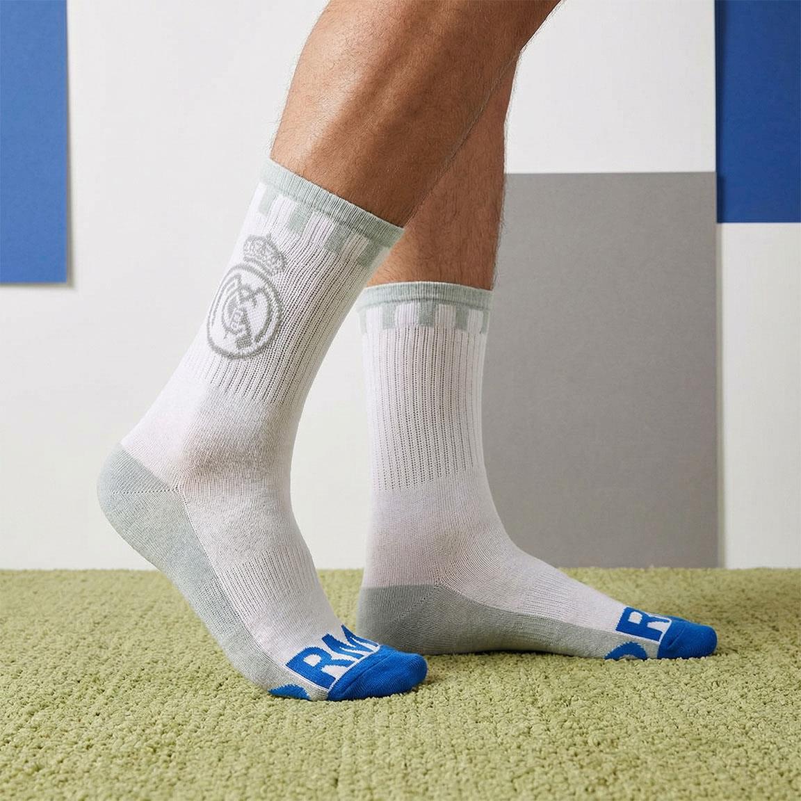 Calcetín Real Madrid Bco
