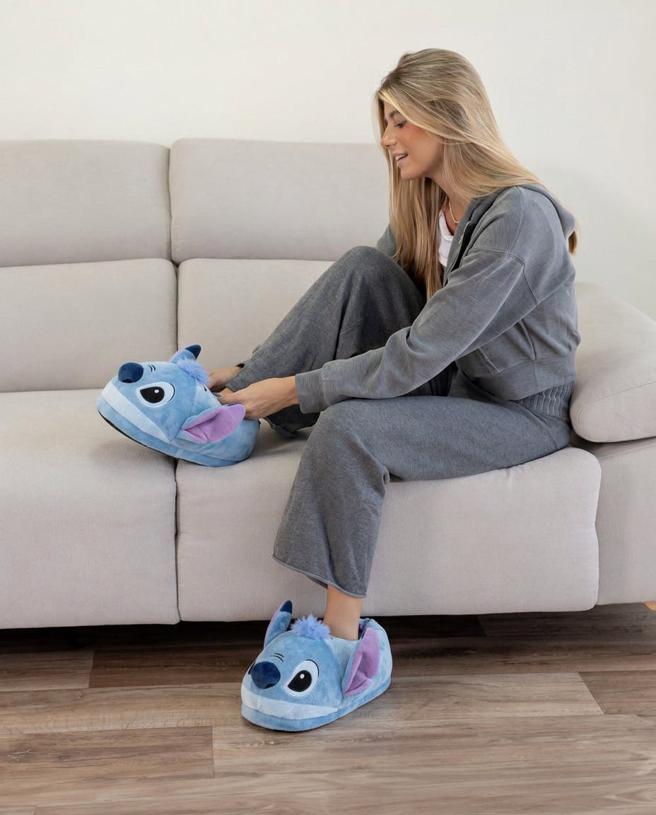 Zapatillas Slippers de Andar por casa Stitch