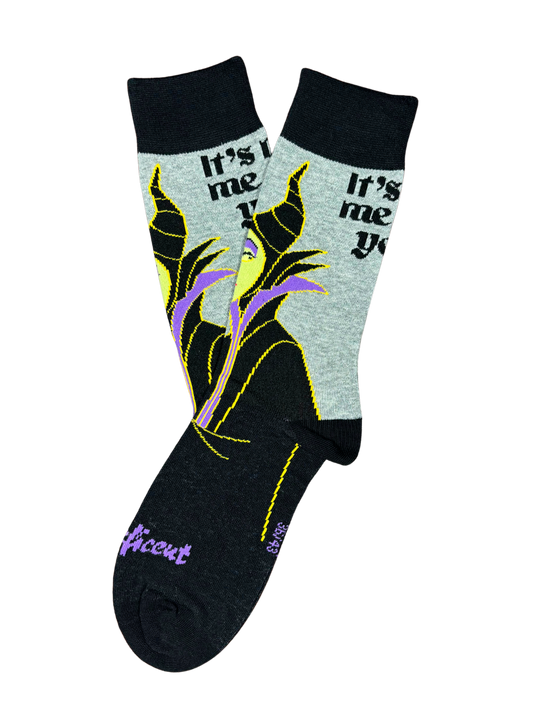 Calcetín Villanas Gris-Negro