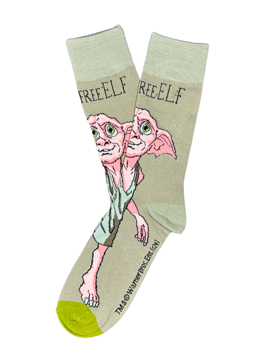 Calcetín Dobby Beige