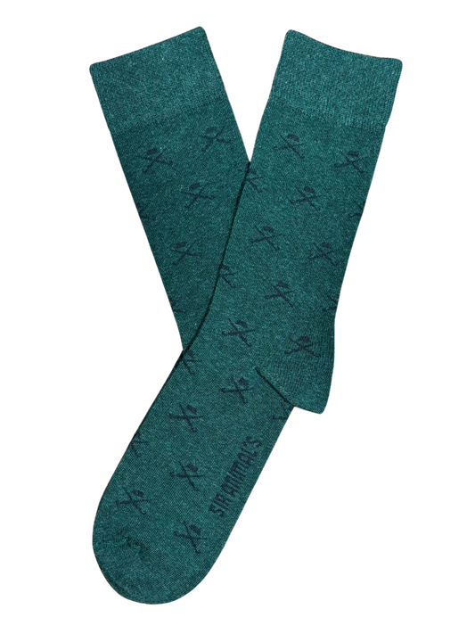 Calcetín Bombín Verde