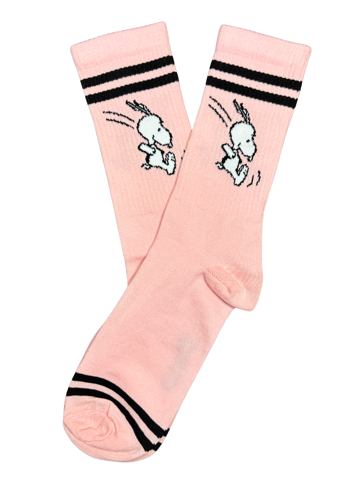 Calcetín Snoopy Rosa
