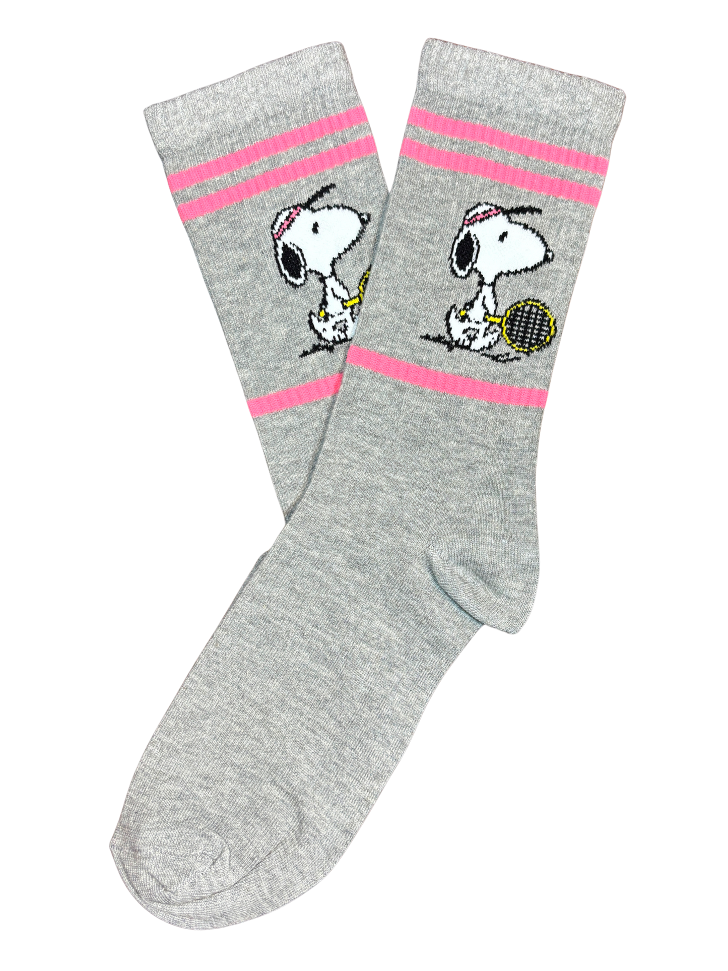Calcetín Snoopy Gris