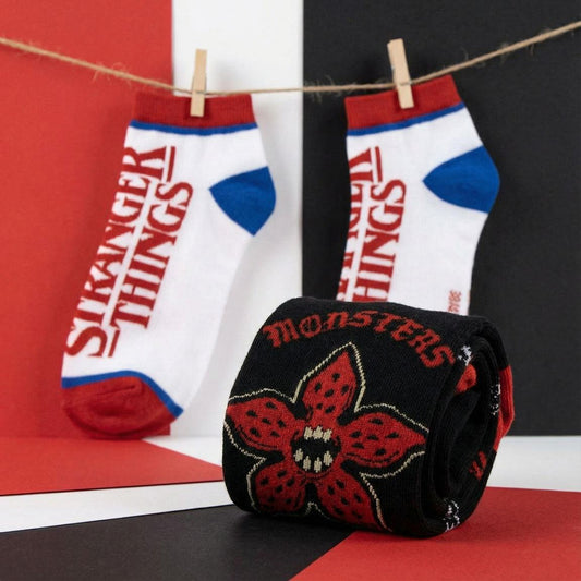 Pack 2 Calcetines Cortos Stranger Things