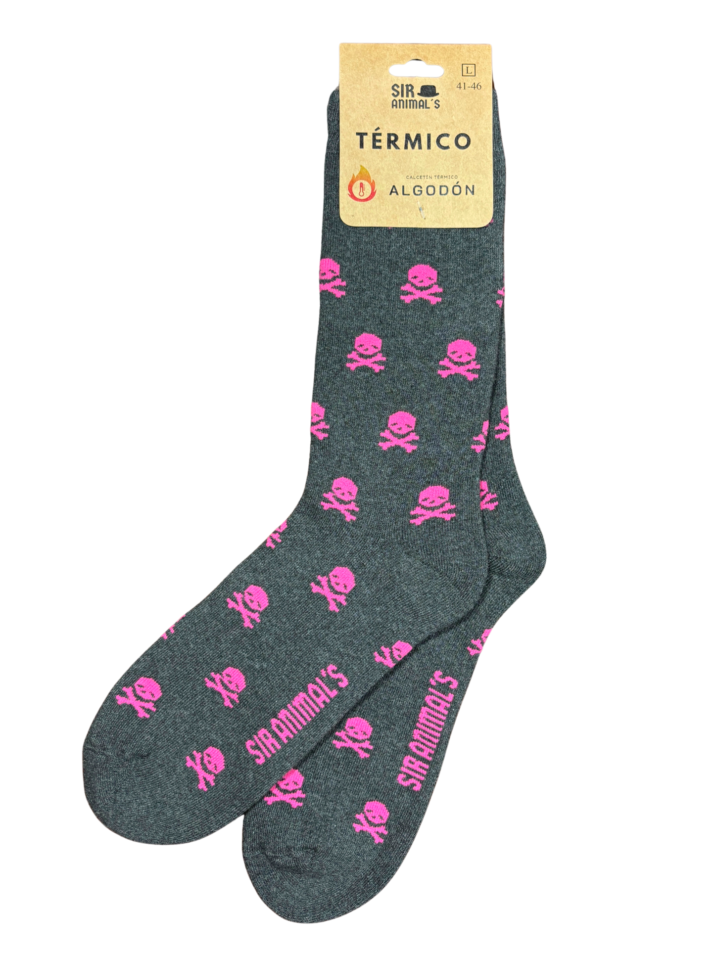 Calcetín Térmico Calaveras